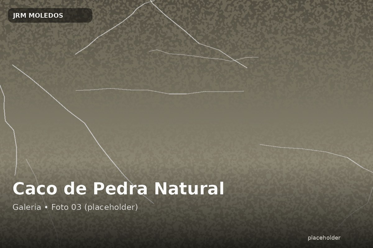 Caco de Pedra Natural (Revestimento Irregular)